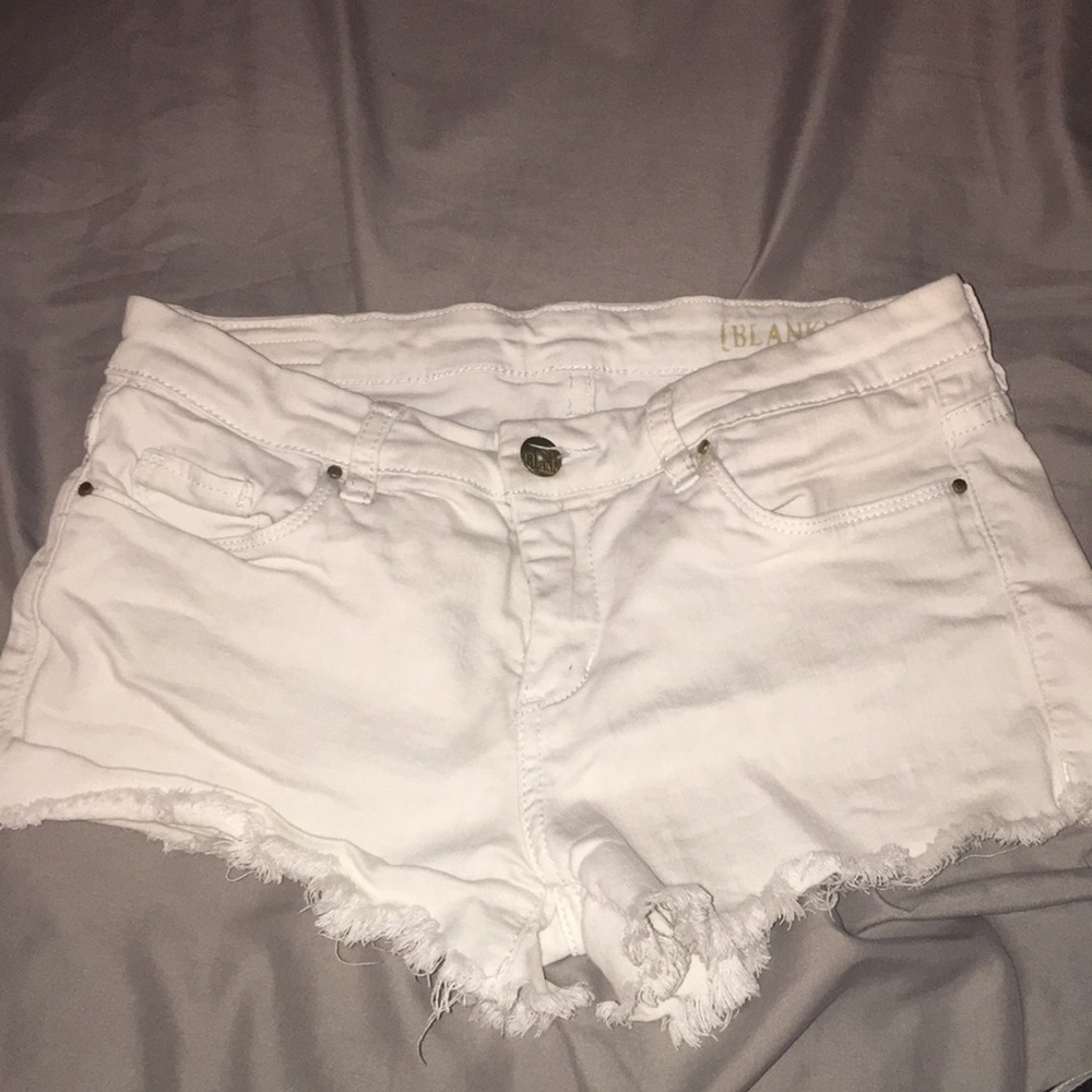 white shorts